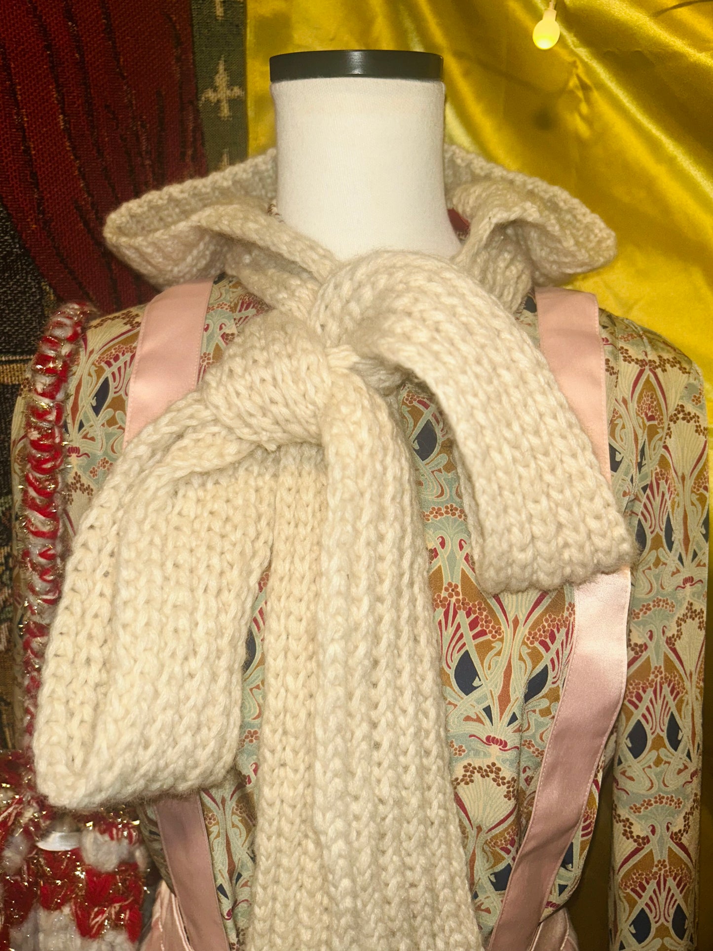 フード付きマフラーハンドメイド