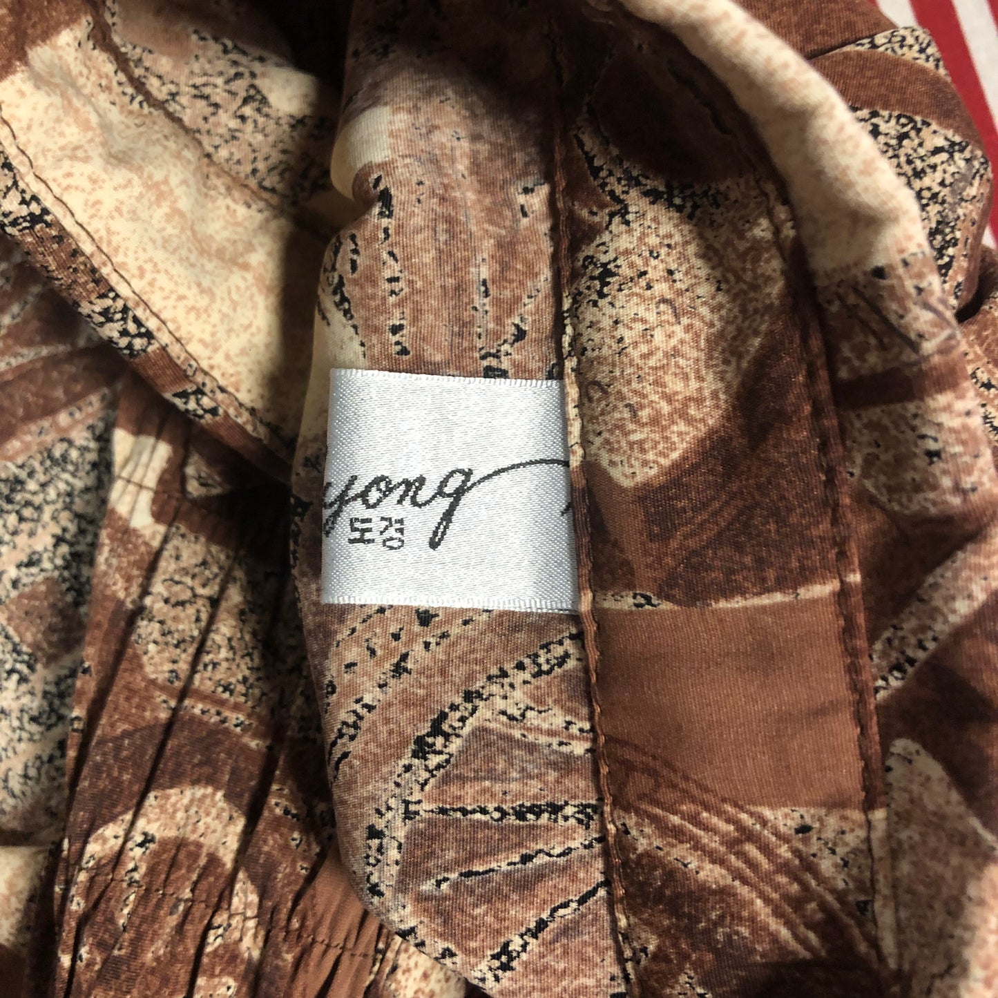 総柄シャツ