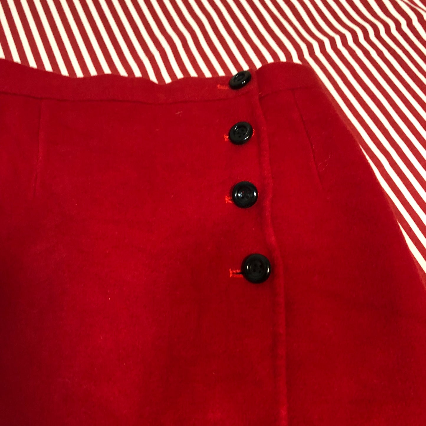 TRICOSA PARIS Tight Wool Skirt
