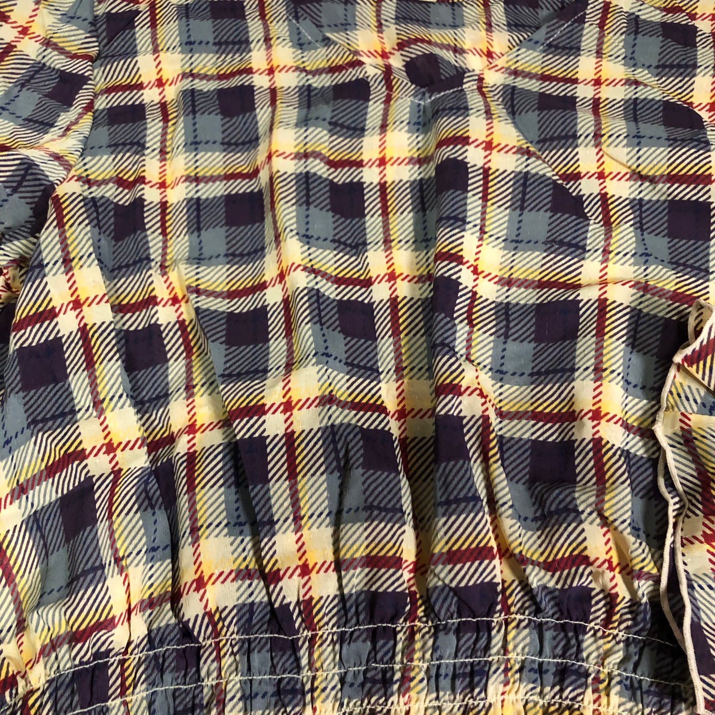 Lily Brown チェック柄 L/S ブラウス