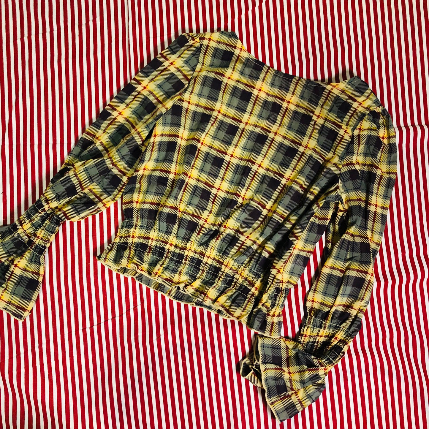 Lily Brown チェック柄 L/S ブラウス