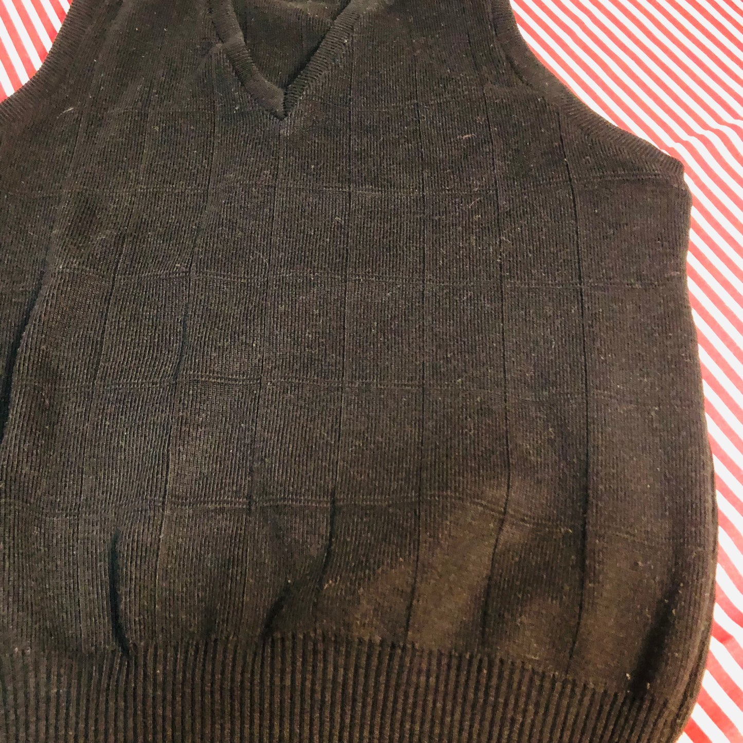cottonニットベスト