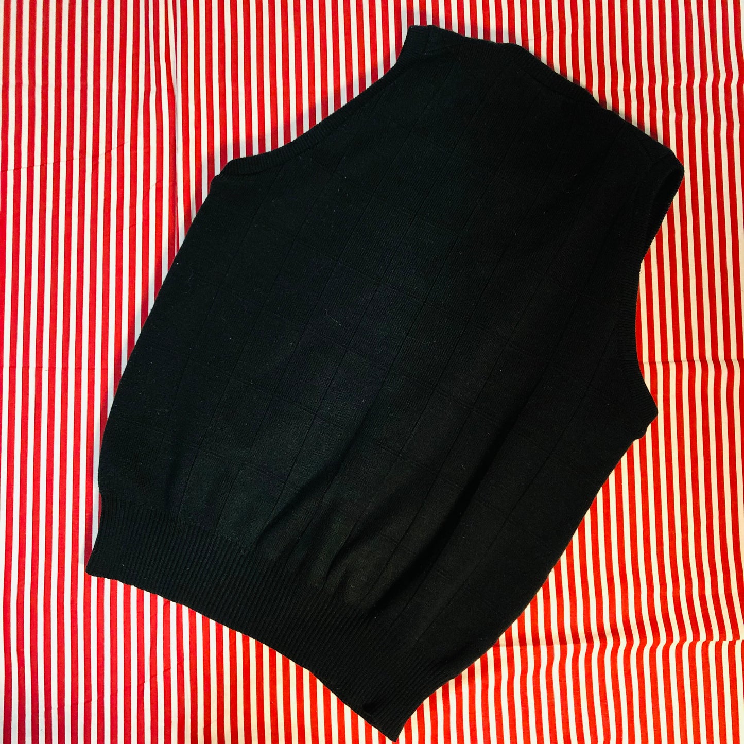 cottonニットベスト